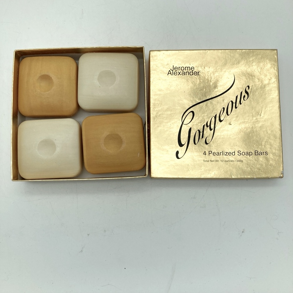 NIB Jerome Alexander Gorgeous Pearlized Soap Bars